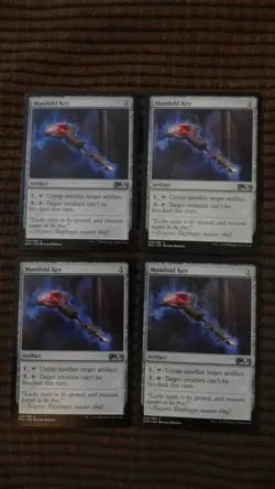 Magic: the Gathering / MtG Manifold Key x4 M20 - Image 1