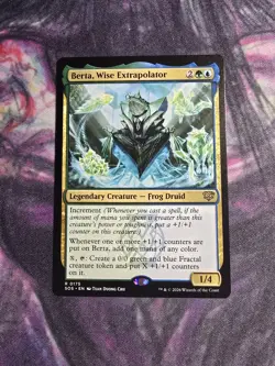 Berta, Wise Extrapolator Secrets of Strixhaven Regular - Image 1