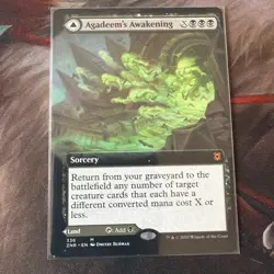 Agadeem's Awakening (Extended Art) #336 Misprint Zendikar Rising ZNR Magic MTG - Image 1