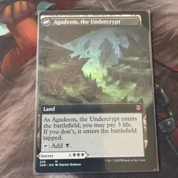 Agadeem's Awakening (Extended Art) #336 Misprint Zendikar Rising ZNR Magic MTG - Image 2