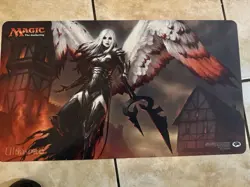 Official Ultra Pro Avacyn Archangel Purifier Double Sided Playmat Magic MTG Rare - Image 1