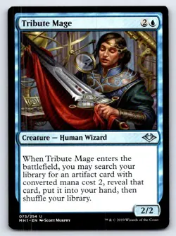 Tribute Mage 73 Uncommon The List Reprints Magic: The Gathering Lightly Played - Image 1