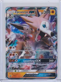 Lycanroc GX - SM14 Pokemon TCG SM Promos Rare 2017 Promo Card Holo Foil - Image 1