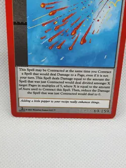MetaZoo Scattershot 69/159 Cryptid Nation 2nd Edition Silver Spell Card NM - Image 3