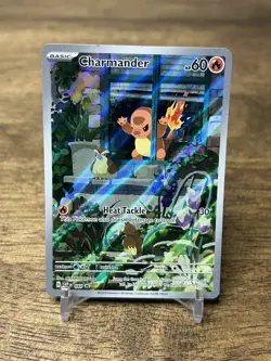 Pokemon TCG Charmander 044 Scarlet & Violet SVP Black Star Promo Card - Image 1