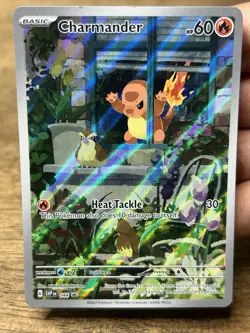 Pokemon TCG Charmander 044 Scarlet & Violet SVP Black Star Promo Card - Image 3