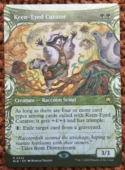 ✨Keen-Eyed Curator✨ MTG | Bloomburrow | Showcase | NM/M | R 0322 - Image 1