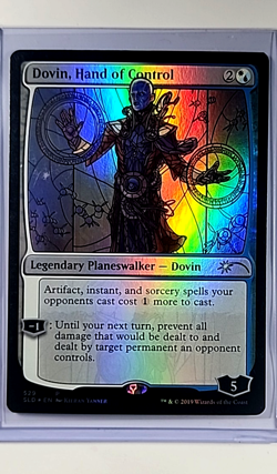 2019 MTG Magic the Gathering Secret Lair Promo Foil #529 Dovin Hand of Control - Image 1