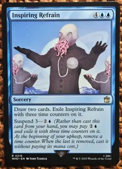 ✨Inspiring Refrain✨ MTG | Universes Beyond: Doctor Who | NM/M | R 0216 - Image 1