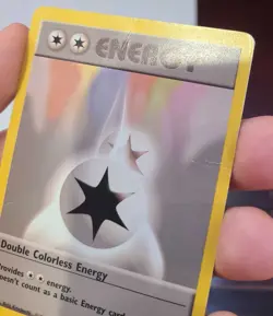❤ HP Double Colorless Energy 096/102 Pokemon Card - Image 5