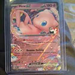 Mew ex 151/165 Prize Pack Series Cards Holo - Image 2