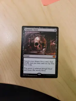 Vampiric Tutor Dominaria Remastered Regular Card, Near Mint Condition, MTG - Image 1