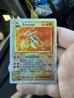 Pokemon Card Legendary Collection Kabutops 27/110 Rare Reverse Holo - Image 1