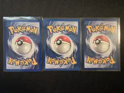 Pokemon Lot - Gyarados Alakazam Meowth - 3 Cards - Image 2