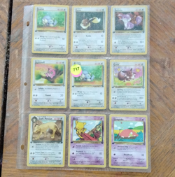 Pokemon TCG 18-Card Lot Team Rocket & Jungle WOTC English Abra Eevee - Image 1