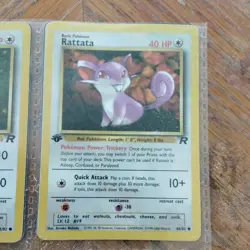 Pokemon TCG 18-Card Lot Team Rocket & Jungle WOTC English Abra Eevee - Image 4