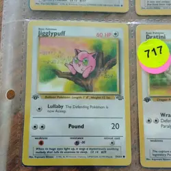 Pokemon TCG 18-Card Lot Team Rocket & Jungle WOTC English Abra Eevee - Image 5