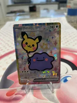 Ditto Sparkle Cute Fan Art Card - Image 1