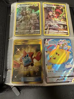 Pokemon Binder Lot 300+ Cards 1st Edition VMAX GX EX VSTAR Team Rocket Rare - Image 2