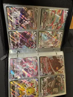 Pokemon Binder Lot 300+ Cards 1st Edition VMAX GX EX VSTAR Team Rocket Rare - Image 5