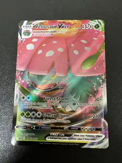 Venusaur VMAX SWSH102 SWSH: Sword & Shield Promo Cards Holo - Image 1