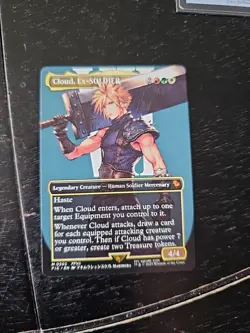Cloud, Ex-SOLDIER (Borderless) Commander: Final Fantasy Regular - Image 1