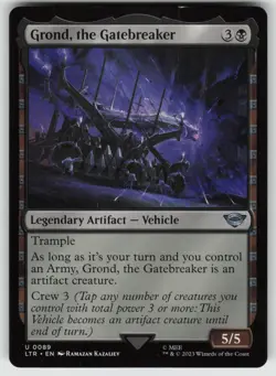 Grond, the Gatebreaker 89 The Lord of the Rings: Tales of Middle-earth MTG NM - Image 1