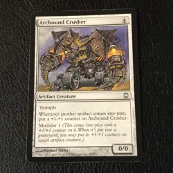 Arcbound Crusher x1 Darksteel Ex+ Condition See Pics - Image 1