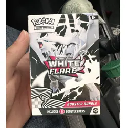 Pokemon Scarlet & Violet White Flare Booster Bundle Reshiram 6 Packs - Image 1