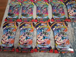 Pokemon Tcg Chaos Rising Sleeved Booster Packs ( Lot Of 14) Factory Sealed - Image 2