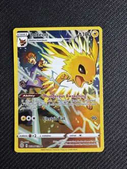 Pokemon Jolteon Brilliant Stars Trainer Gallery Ultra Rare TG04/TG30 Holo NM - Image 1