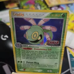 Pokemon Cradily Power Keepers Holo Rare Reverse 110 HP 7/108 English - Image 1