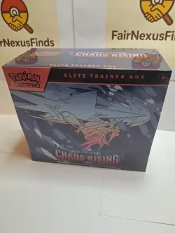 Pokemon Chaos Rising ETB New/No tears or rips! - Sealed! Ready to Ship ASAP! - Image 1