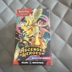 Pokemon Ascended Heroes Booster Bundle New Sealed - Image 1