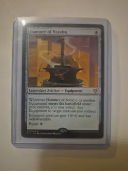 Hammer of Nazahn MTG Commander 2017 C17 Magic the Gathering Card 051/309 - Image 1