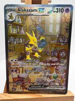 Pokemon TCG - S&V 151 - 201/165 Alakazam ex - Special Illustration Rare - NM/M - Image 1
