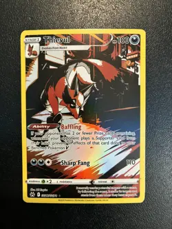 Thievul GG17/GG70 Holo Crown Zenith Galarian Gallery Pokemon - READ! - Image 1