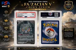 2023 Pokemon Crown Zenith Zacian V GG48/GG70 PSA 9 Mint Full Art Secret Rare - Image 1