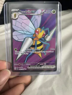 Pokemon TCG Beedrill EX Full Art Chaos Rising English 098/086 NM - Image 1
