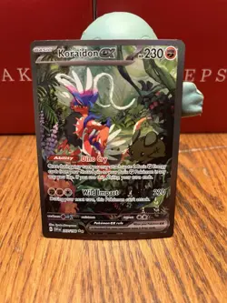 Koraidon ex 247/198 Special Illustration Rare Scarlet & Violet Pokemon TCG - Image 1