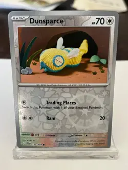POKEMON DUNSPARCE 120/159 COMMON JOURNEY TOGETHER REVERSE HOLO NM - Image 1