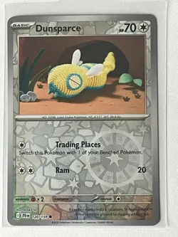 Dunsparce 120/159 Pokemon 2025 Journey Together Reverse Holo - Image 1