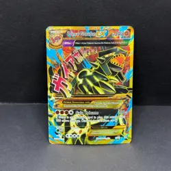 Pokemon Primal Groudon-EX (97/98) Ancient Origins HOLO Damaged - Image 1