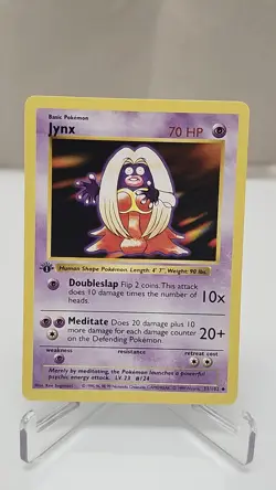 Pokemon WOTC Basic 1st Edition Jynx Shadowless 31/102 - Image 1