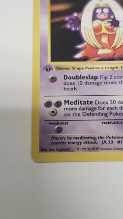 Pokemon WOTC Basic 1st Edition Jynx Shadowless 31/102 - Image 3