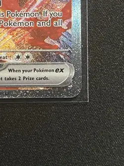 Pokemon Team Rocket's Moltres ex 229/182 SV10 SIR Full Art Holo 220 HP EN - Image 4
