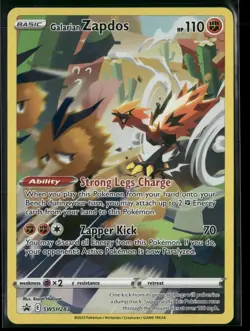 Galarian Zapdos SWSH283 Holo Promo Sword & Shield Promo Pokemon Near Mint - Image 1