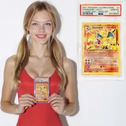 PSA 10 CHARIZARD HOLO - POKEMON CELEBRATIONS CLASSIC COLLECTION #4 2021 - Image 1