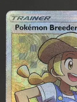 Pokemon Breeder | SM: Shining Legends | 73 | Ultra Rare, Full Art Holo | NM - Image 3