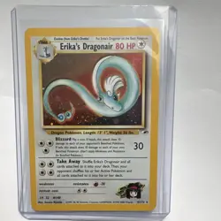 Erika's Dragonair 4/132 Gym Heroes Holo Rare Unlimited 80 HP English 2000 - Image 1